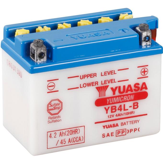 Yuasa YB4L B Yumicron Motorcycle Battery
